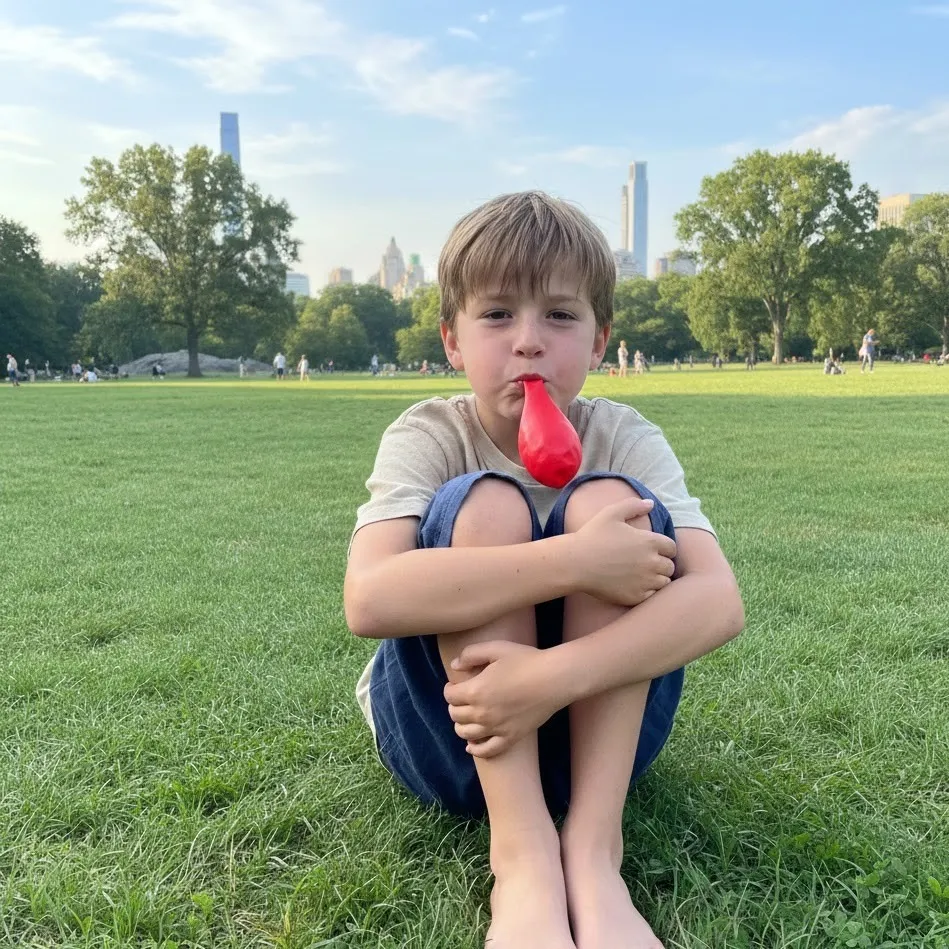 【体幹を鍛える方法 小学生】遊びながら姿勢が良くなる！風船呼吸のコツ
